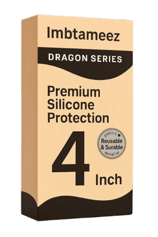 Imbtameez Dragon Series Premium 4-Inch Silicone Protection Cover