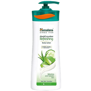 Himalaya Refreshing Body Lotion - Aloe & Cucumber, Hydra-Nutri Balance, 400 Ml