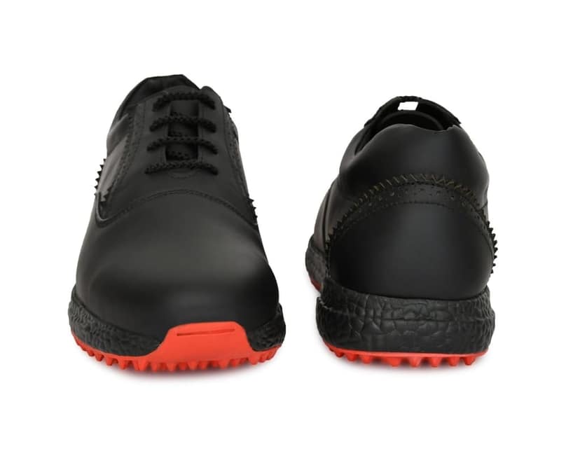 HITCARO Men's Proffessional Leather Golf Shoes | Lace-Up | Waterproof | Comfortable | Breathable view 4