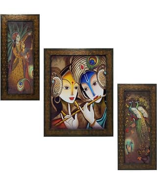 Indianara - Religious Painting With Frame
