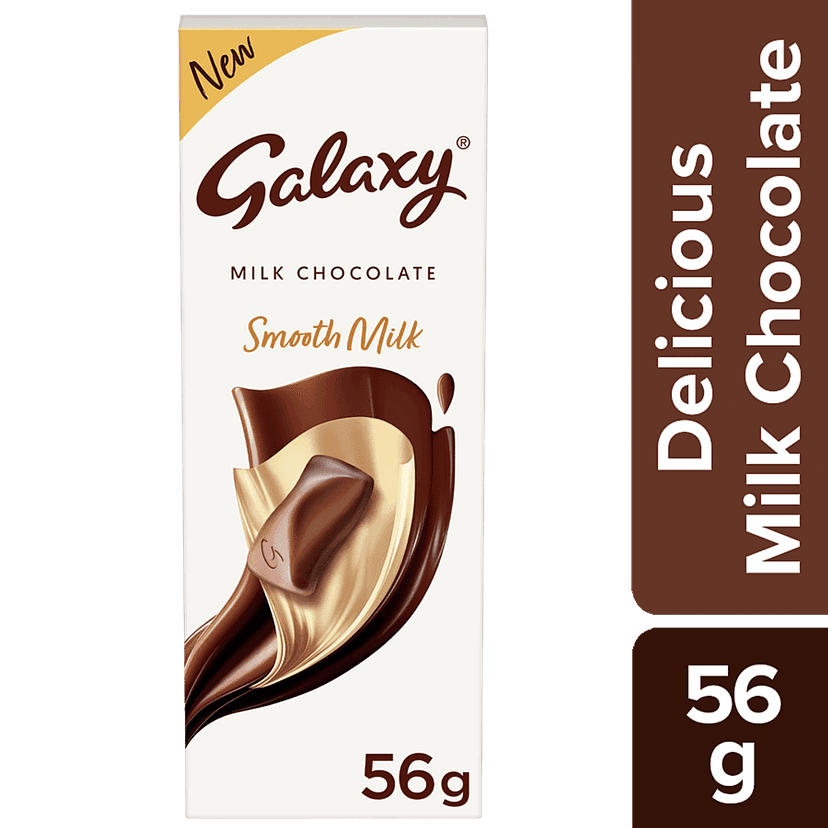 Galaxy Silky Smooth Milk Chocolate Bar, 56 G