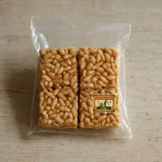 Bonda.Subhdra Arcade's puffed rice chikki