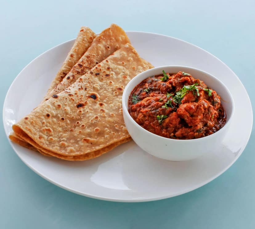 Chicken Curry & Paratha