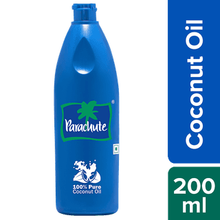 Parachute Coconut Oil - 100% Pure, 200 Ml Bottle