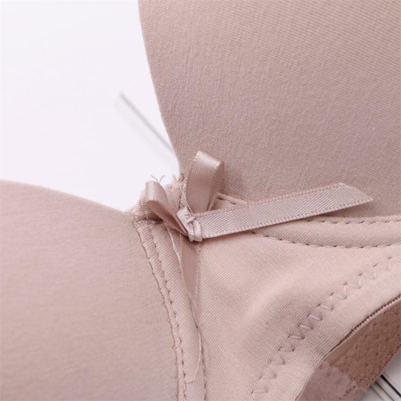 ELVEN Super Smooth Lycra Padded Women Bra | Wireless T-Shirt Bra | Full Coverage Seamless Bra | Random Colour | Pack of 1 view 4