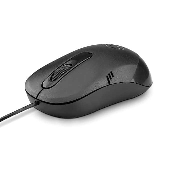 Lapcare Optical USB Mouse L-60 Plus (Ind) 1000Dpi,3- Button, Scrolling Wheel, Plug and Play (Black) view 2