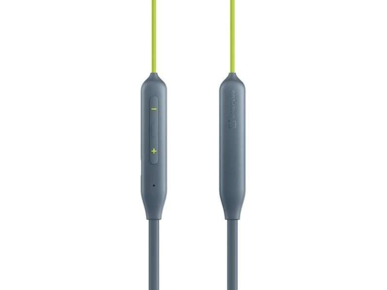 OnePlus Bullets Z2 Bluetooth Wireless in Ear Earphones with Mic, Bombastic Bass - 12.4 Mm Drivers, 10 Mins Charge - 20 Hrs Music, 30 Hrs Battery Life - Blue view 3