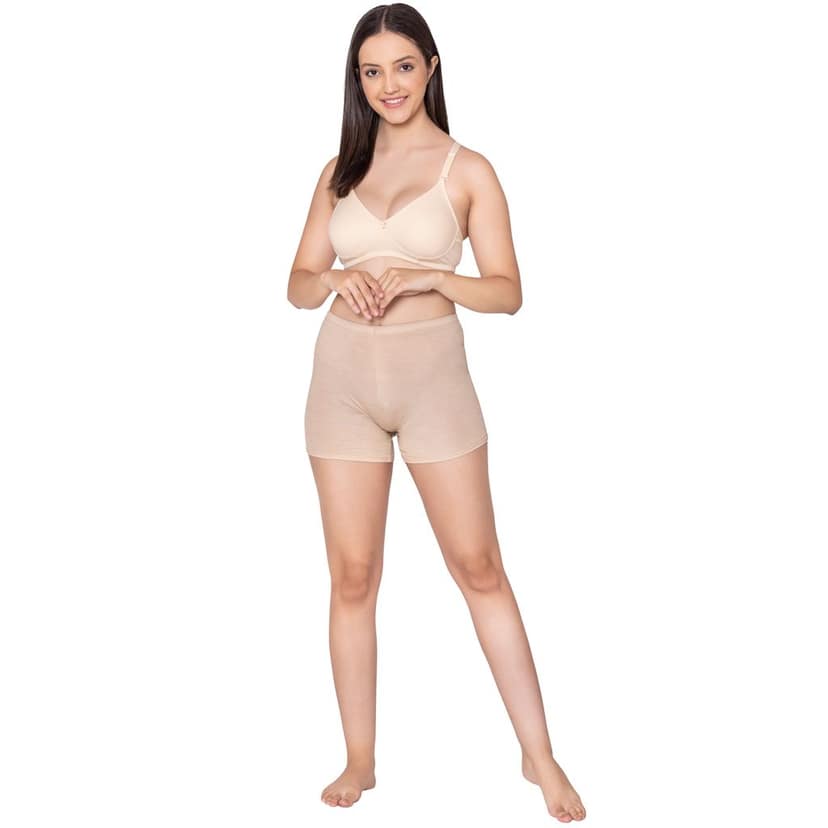 Bodycare polycotton wirefree convertible straps moulded cup non padded bra-6594B view 5