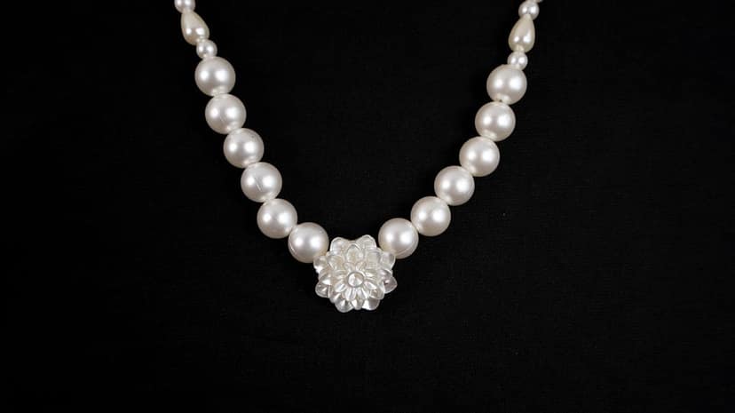 Pearl Beads Chain12132 view 2