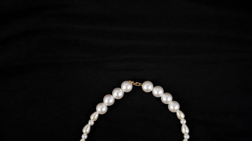 Pearl Beads Chain12132 view 4