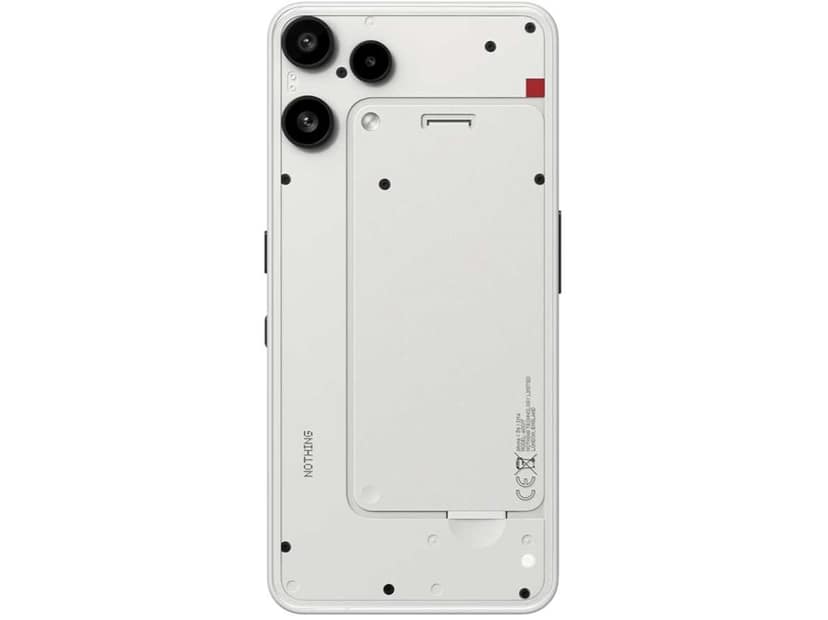 Nothing 3A Lite Smartphone 8GB RAM, 256GB Storage - White view 2