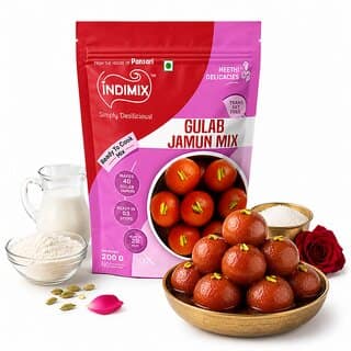 Indimix Gulab Jamun Mix - 200gm
