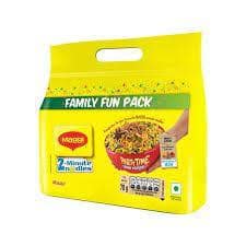 Maggi Masala Family Fun Pack+ Noodles