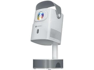 Portronics Beem 550 Smart Android Projector, 1080P HD Resolution, 6000 Lumens Brightness, 5W Bottom Mounted Speaker, Auto Focus & Keystoning