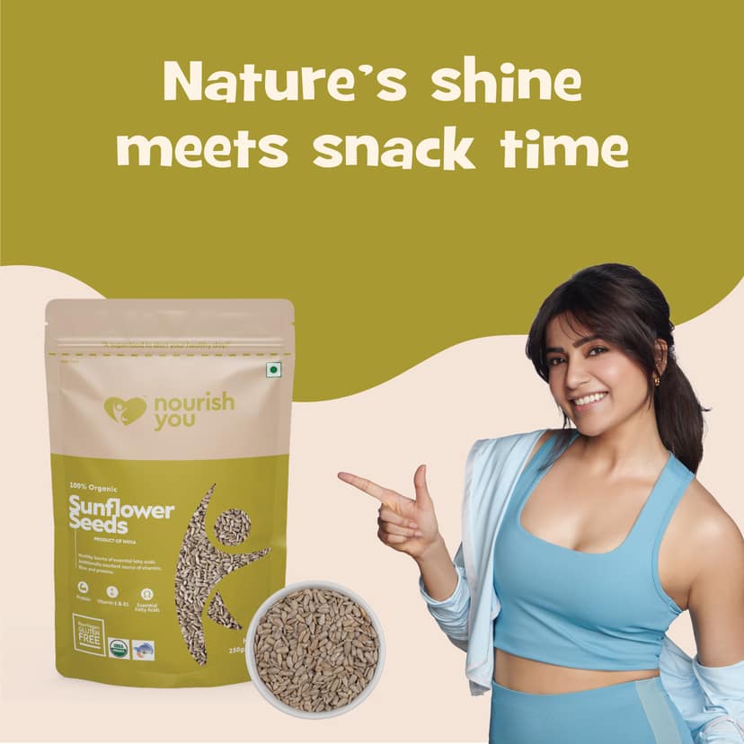 nourish you Raw Sunflower Seeds view 4