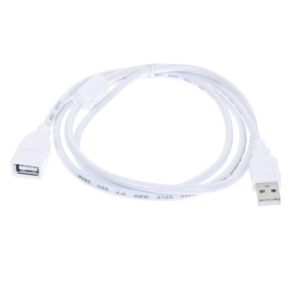 USB 2.0 Extension Male to Female Cable 3 Mtr 2.0 V (Black/White) view 2