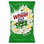 Wheel Green Lemon & Jasmine Detergent Powder, 1 Kg view 2