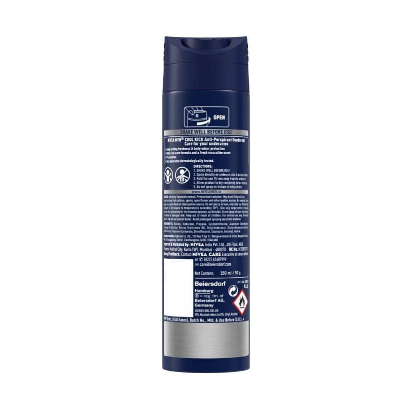 Nivea Men Deodorant Cool Kick 48h Long lasting Freshness view 2