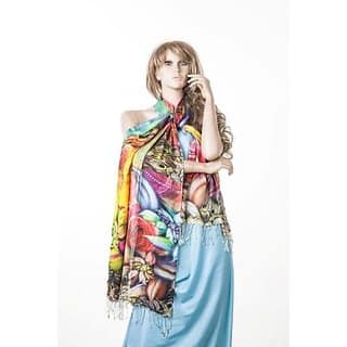 QUIRKY/ DIGITAL PRINT MODAL STOLES view 2