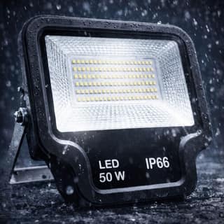 50W LED Flood Light IP66 Waterproof Outdoor Lighting
