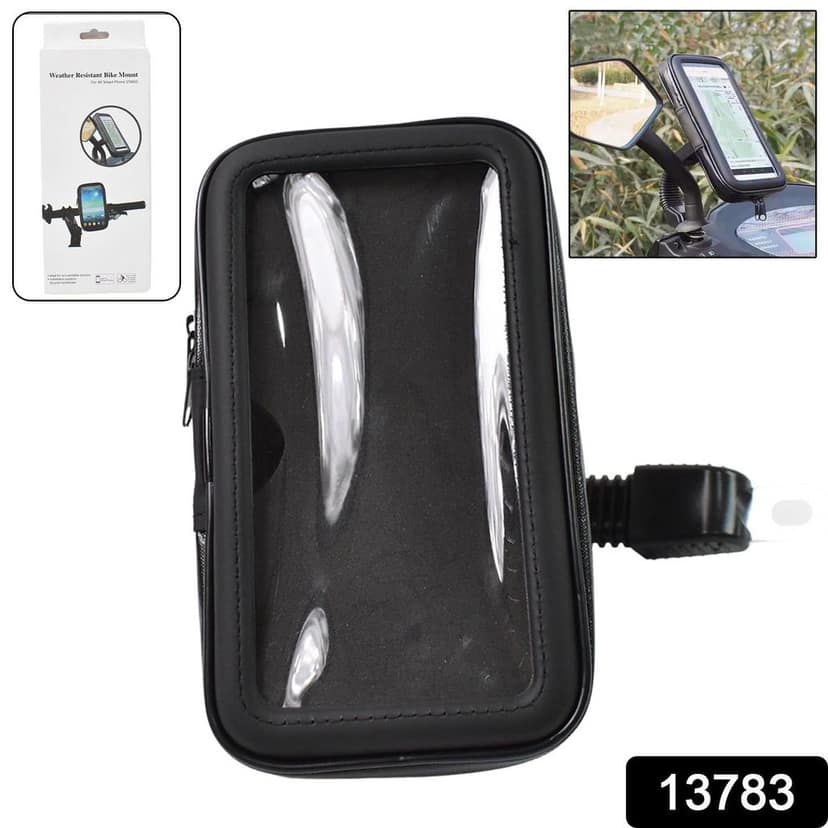 Phone Holder Case Weather Resistant Bike Mount (1 Pc) view 2