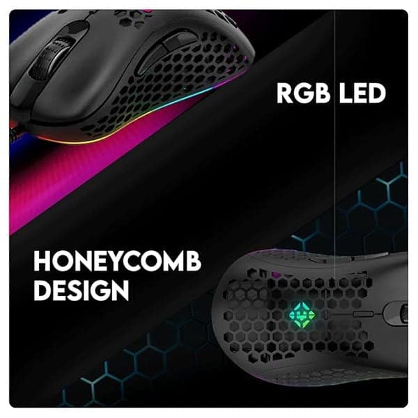 Cosmic Byte Spectrum RGB Wired Gaming Mouse view 6