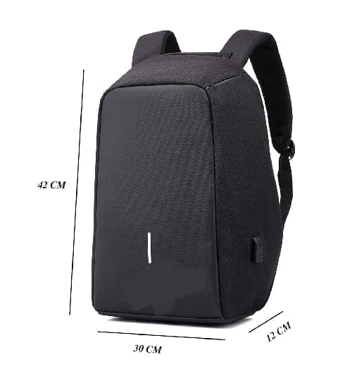 Anti Theft Backpack 15.6 Inch Laptop Bag with USB Charging Port view 2