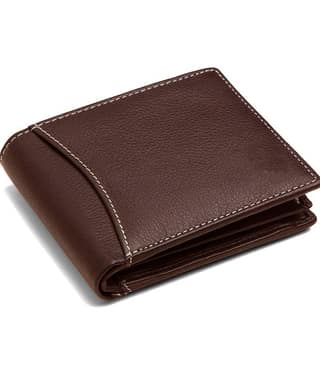 HIDEFLIX Leather Solid Men's Regular Wallet With 6 Slots For Card ( Brown , Pack of 1 )