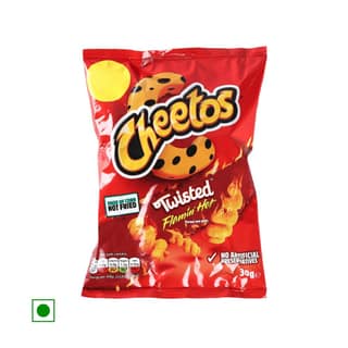 Cheetos Flamin' Hot Twisted Corn Puffs