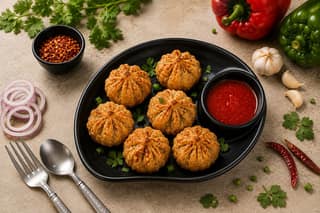 Crunchy momos (6pcs)