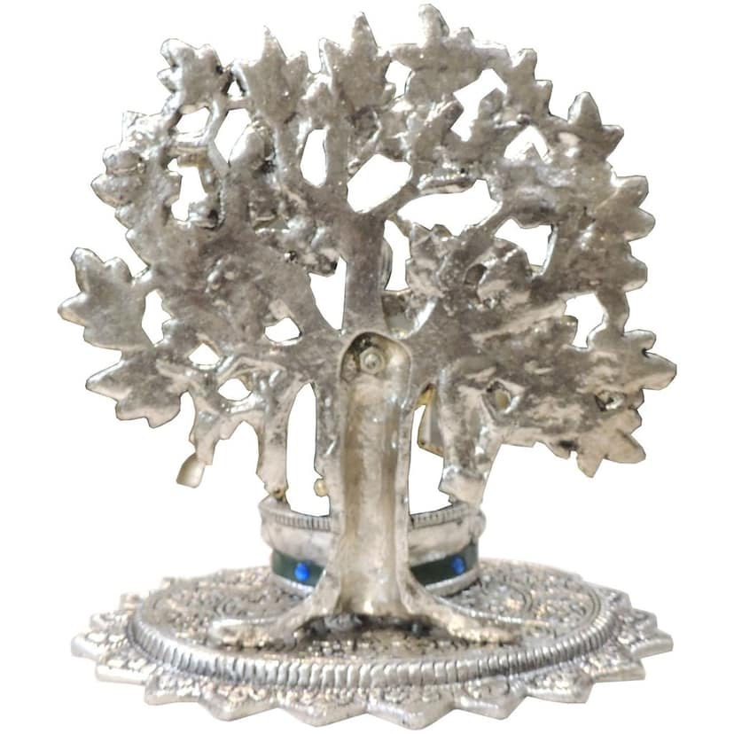 Aluminium Buddha Ji Statue Showpiece | Buddha Murti | Spiritual Gift & Decorative Statue, Height : 8.5 Inch (ASMAS545 S) view 3