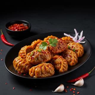 Chicken Chilli Momos