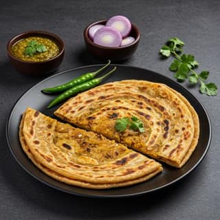 Onion Paratha 1Pc