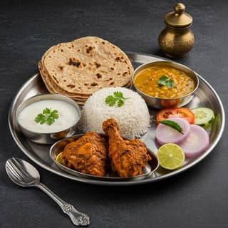 Tadka Chicken Meal