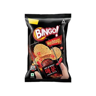 Bingo Hashtags Hot & Spicy Korean Style Chips