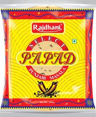 Rajdhani Punjabi Masala Papad, 200 G