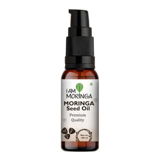 I AM MORINGA Moringa Oil 100ml, 100% Natural Premium Moringa Seeds Extract for Hair Growth, Skin Care and Moisturizing Dry Skin Oil for Men and Women