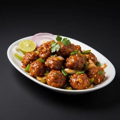 Mutton Manchurian Wet