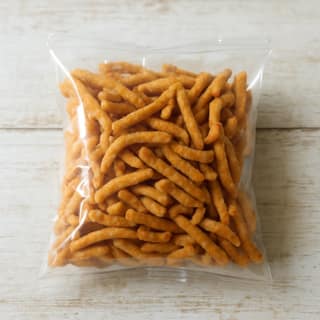 Rajvati Market's nimki - crispy indian snack