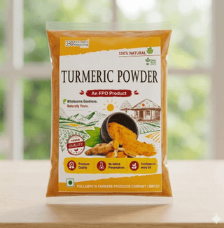 Organic Turmeric Powder (Pasupu)