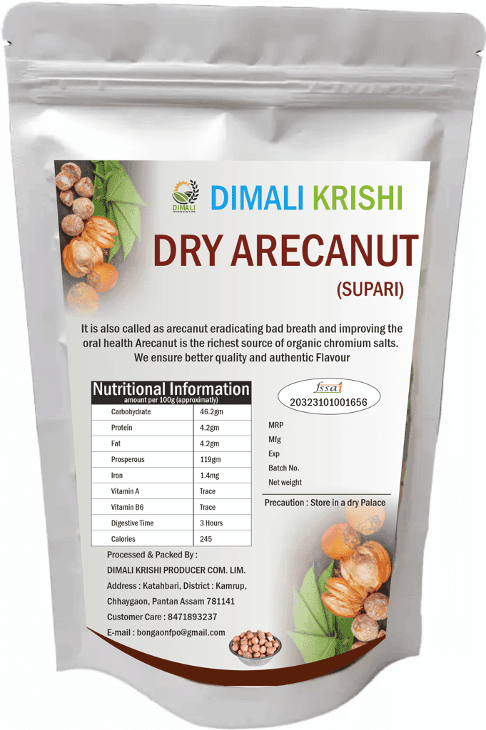 Dry Areca Nut