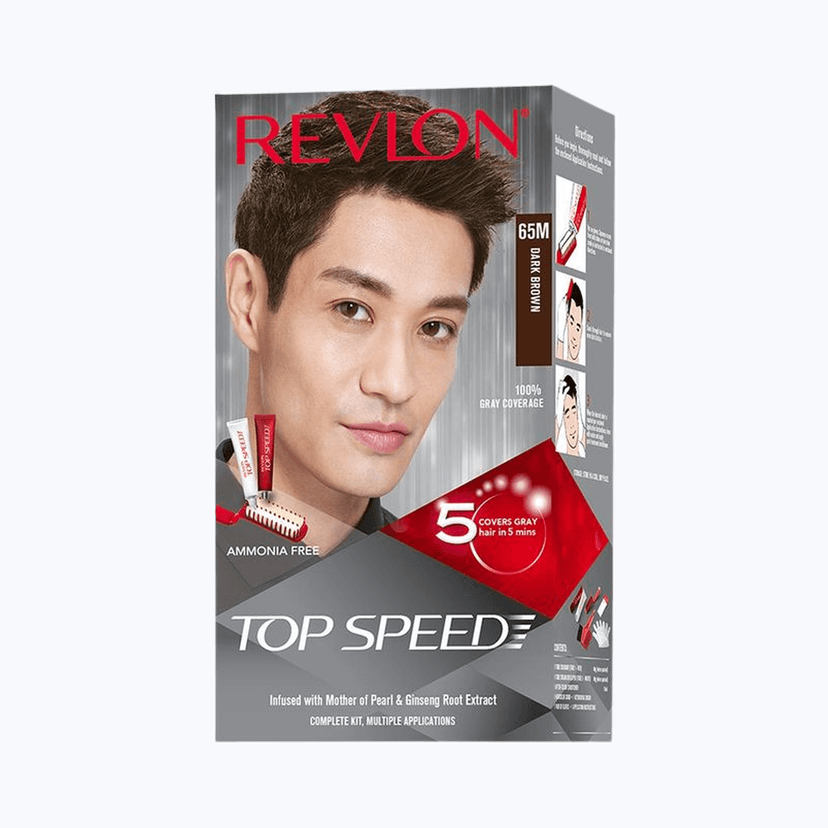 Revlon Top Speed Hair Color Man-Dark Brown