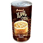 Amul Kool Cafe - Milk & Coffee, 200 Ml Can