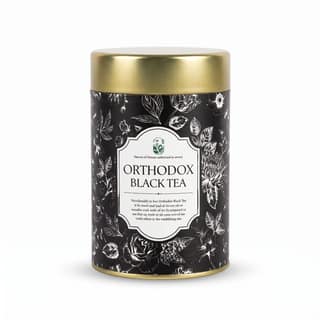 I-MEI ORTHODOX BLACK TEA - 50 gm - One metal tea canister