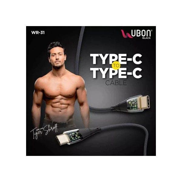 Ubon WR-31 Type-C Cable view 2