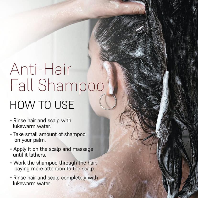 COAL Clean Beauty Anti-Hair Fall Shampoo with Aloe Vera Gel & Vitamin B5 | Deeply Cleanses, Reduces Hairfall & Adds Shine | Men & Women | All Hair Types | 500ml view 8