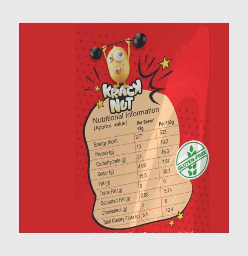 Krack Nut Coated Peanuts Thai Firangi 160g view 3