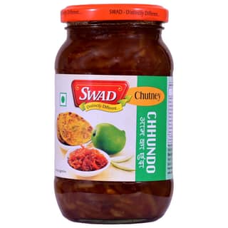 SWAD Traditional Delicious Mango Chhundo Pickles and Pickles and Chutney Pickles and Chutney / Sweet Aam Chhunda / Shredded Aam - Pack of 2 (500 Grams)