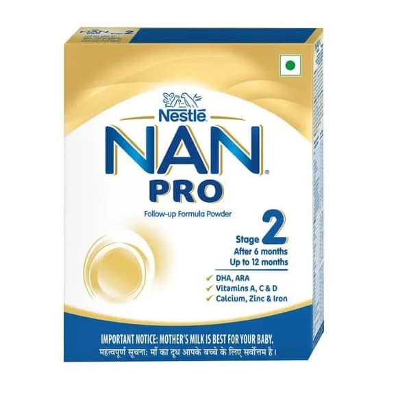 Nestle NAN PRO Stage 2 Follow Up Formula Powder 400 Gms