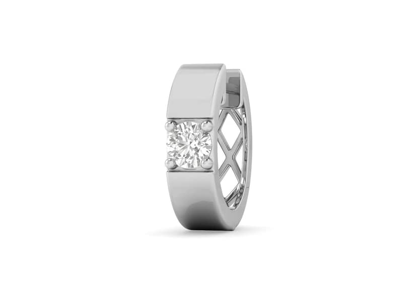 Round Solitaire Bali For Men (1 Pc Only) view 2